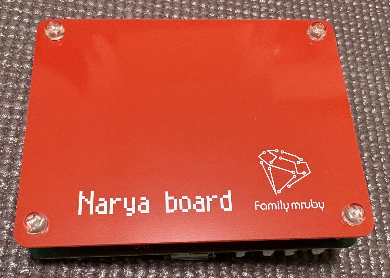 Assembled board (back)