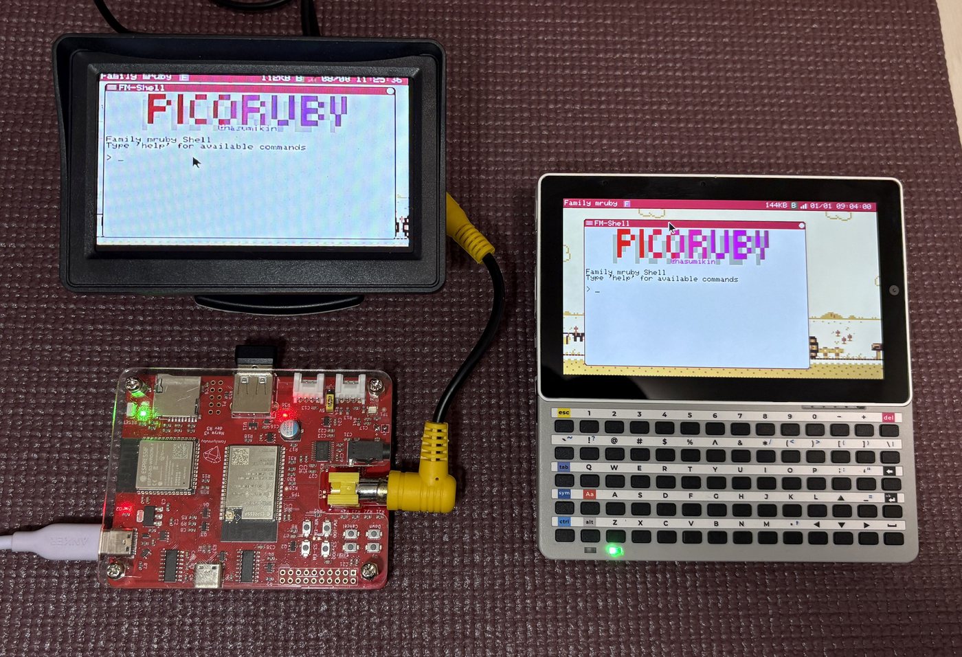 Retro on the left, Modern on the right, both showing the same shell